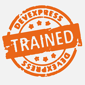 Trained by DevExpress